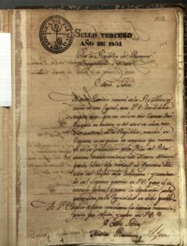 Solicitud de licencia matrimonial de Jose Gregorio